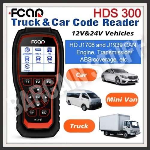 Scanners FCar HDS 300 Cars and Trucks Diagnostic Scanner Code Reader